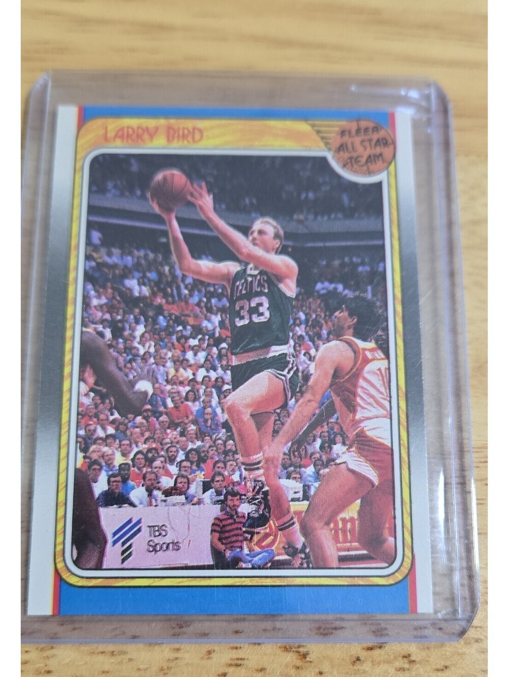 1988-89 Fleer - Fleer All Star Team Larry Bird #124 Nice Centering